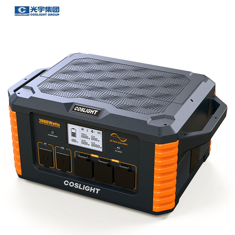 AC USB 110V 220V Lifepo4 Portable Power Station With Wireless Charging