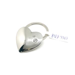 Quality Logo Embossed Lovely Metal Key Charm / Cute Key Ring Personalized Gift Souvenir Bone Shape Holder wholesale
