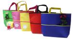 Eco Freindly Recycled Shopping Bags Nonwoven Laminated Fabric Customized
