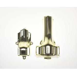 Quality Gold Color Coffin Fittings Suppliers , Coffin Christmas Ornaments Light Weight wholesale