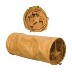 Novelty Paper Cooling Pet Mat Tunnel Cat Bed Yellow Green