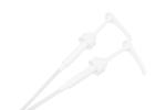 Plastic PP Food Grade Syrup Pump Dispenser Narrow Head Type White 5ml 8ml 10ml