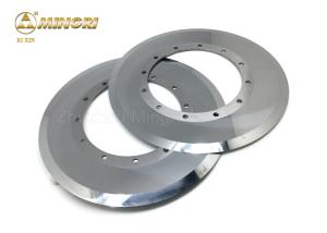 Quality Asbestos Cement Sheet Cutting Tungsten Carbide Rotary Slitter Blades wholesale
