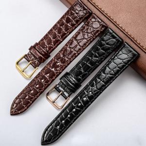 Quality Genuine leather Straps 12mm 13mm 14mm 16mm 18mm 20mm Fashion Man Women Watch High Quality Brown Black colors Watchband wholesale