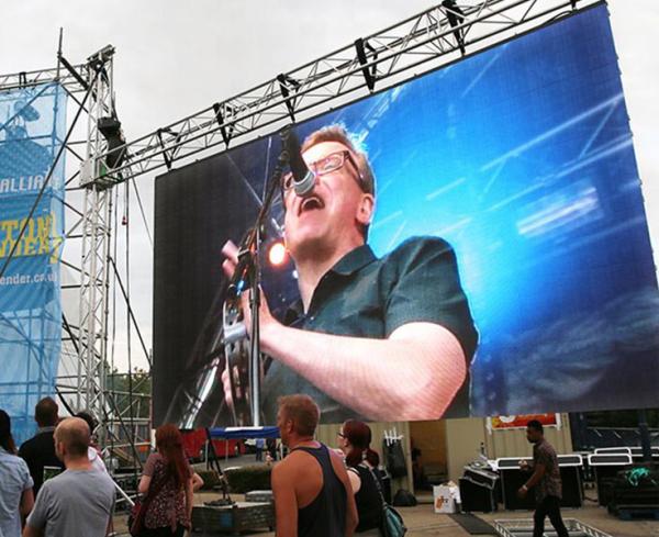 Outdoor Indoor Rental High Resolutions P2.6 P4.81 Advertising Media Display