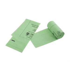 Quality Disposable Large Biodegradable Plastic Trash Bags PLA Compostable With Logos wholesale