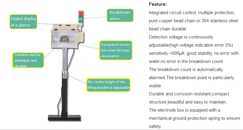 High Frequency Wire and Cable Spark Tester of Wire and Cable Making Machine