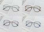 10G Pure Titanium Adjustable Temple Glasses For Comfort 88308