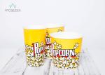High Durable Paper Food Buckets Heat / Water Resistant Custom Printable