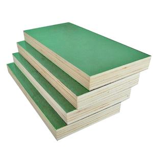Quality Durable Plastic Faced Green Plywood Waterproof Shuttering Plywood Lightweight wholesale