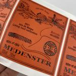 Custom Champagne Labels Gold Foil Logo Gift Wedding Party Red Wine Packaging