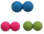 Double Ball Fitness Yoga Massage Ball Muscle Therapy Peanut Silicone Printed