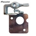 Steel Master Disconnect Switch Lockout Lever Kit Battery Switch Yellow Red