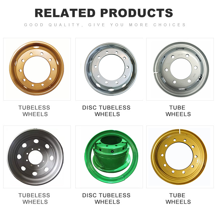 Fuel Truck Wheels Rims 8.25x22.5