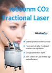 Most popular stationary 0.1-0.2mm dot interval co2 laser cutting skin resurfacin