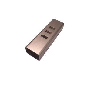 Quality Color Anodized Square Aluminum Profile , Electronics CNC Aluminium Profile wholesale