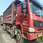 secondhand howo dump truck with good quality / 10 tyres howo truck/ 12 tyres