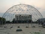 Rustproof Windproof Geodesic Steel Large Dome Tent For Events