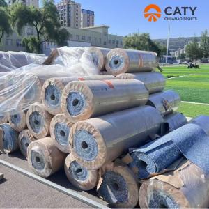 Quality Hot Sale Iaaf Running Track Prefabricated High-Performance Rubber Carpet Sandwich Running Track wholesale