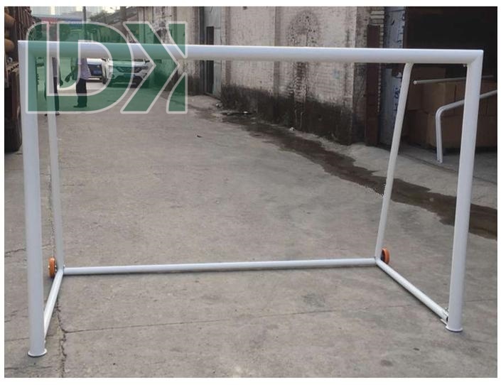 Aluminum 2 25×15 M Folding Soccer Goal Portable Football Goal Post With Wheels