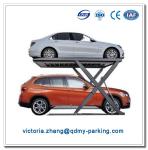 Double Car Parking System Scissor Car Lift