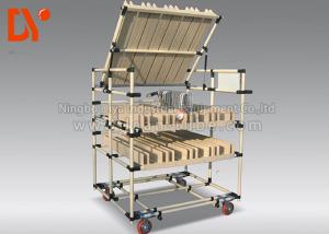 Quality Aluminium Profile Tote Cart Yellow / Green Color Customer Size For Workshop wholesale