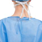 Non Sterilized Disposable Isolation Gowns Level 2 Level 3 OEM ODM