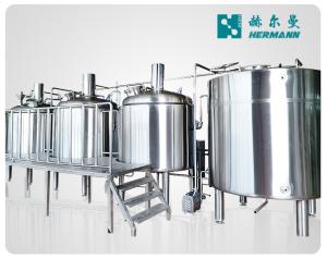 Quality 2000L Beer Production Equipment , Highly Efficient Beer Making Equipment wholesale