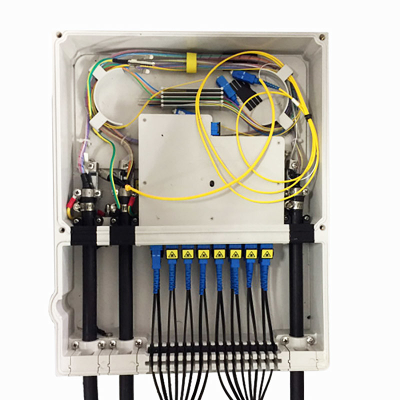 FTTX Use Outdoor ODP Solid Fiber Splitter Distribution Box