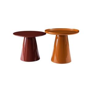 Quality Modern Sofa Side Table Art Colour Fiberglass Bedside Chairside Table wholesale