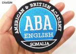 Durable Embroidered Patches Brand Logo Name Letter For Garment
