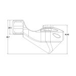 Aluminum Alloy Tattoo Rotary Machine , Rotary Pen Tattoo Gun With 3.8mm Stroke