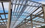 Steel Frame Prefab Building Construction , Long Span Steel Construction