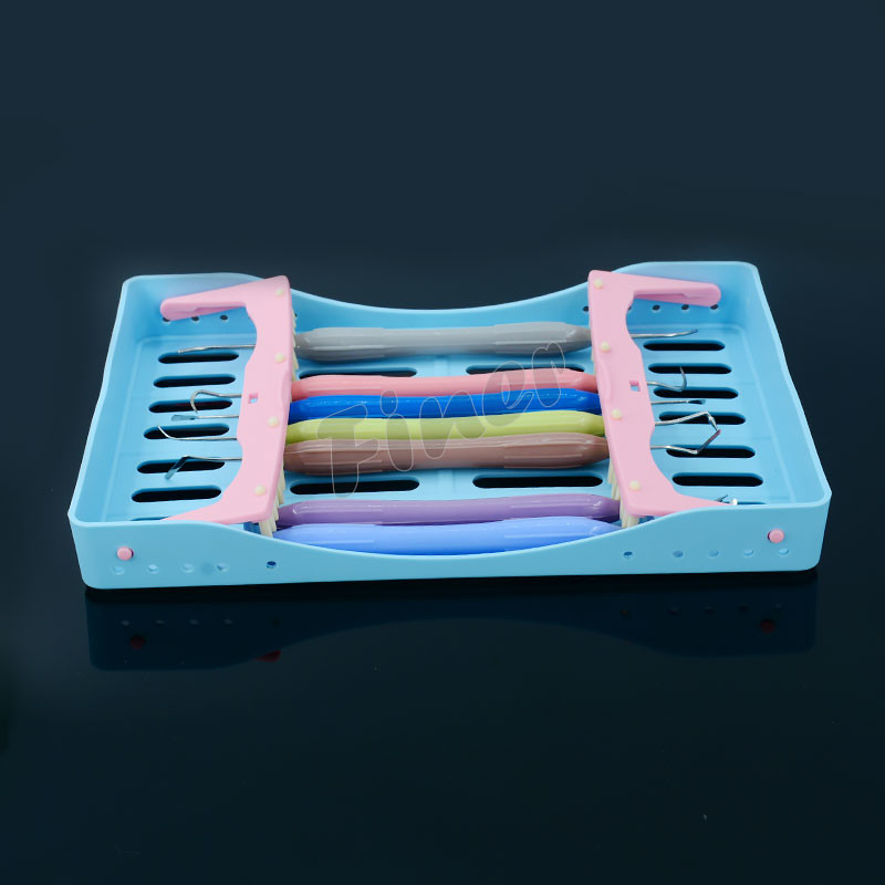 Anti Slip Silicone Handle Dental Resin Filling Aesthetic Restoration Kit