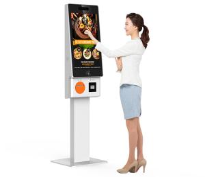 Quality SPCC Enclosure Self Service Payment Kiosk For Mcdonald'S / KFC /Supermarket wholesale