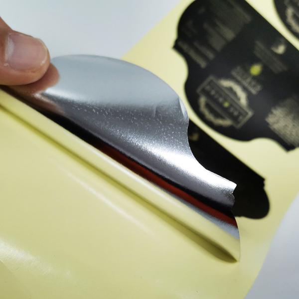 Matt Lamination Sticky Food Labels Olive Oil BOPP Waterproof Printable Vinyl