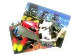 PLASTIC LENTICULAR Fashion style 3d picture mobile flip cover for iphone 3d