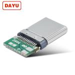 Side Plug Male Usb 2.0 Reversible Connector For Playing Game Cable