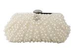 Korean wedding bag high-end pearl bag clutch chain single shoulder bag