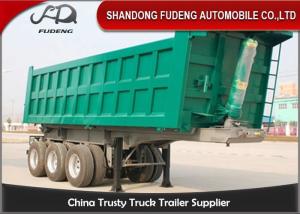 Quality Mechanical Suspension 3 Axles 25 Cubic Meters Dump Trailer wholesale