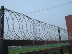 Quality Flat Wrap Coil Customized Razor Wire BTO-18 Hot Dipped Galvanized wholesale