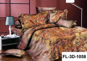 Quality 3D Disperse Printed Bedsheet Polyester Sheet Set wholesale