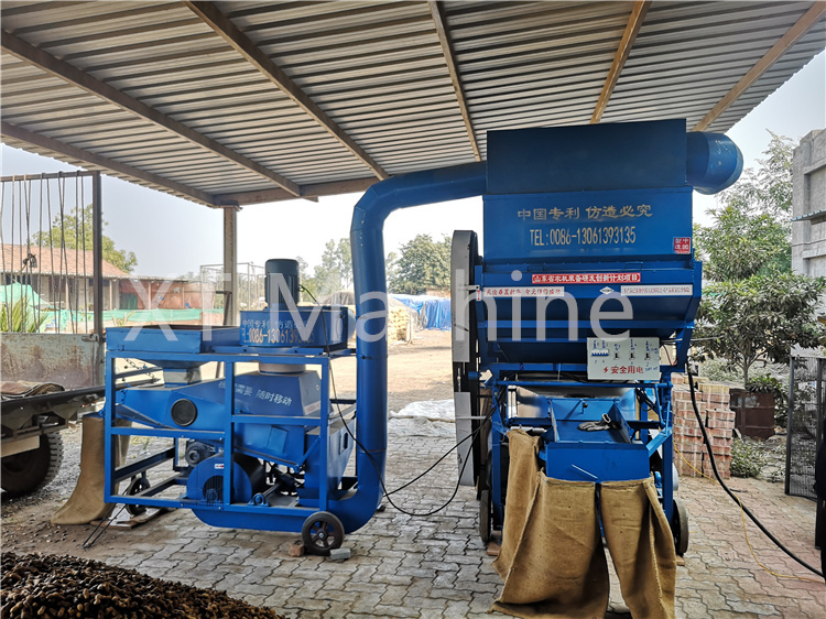 2% Breaking rate Peanut Shelling Machine 380v 50hz 3 phases