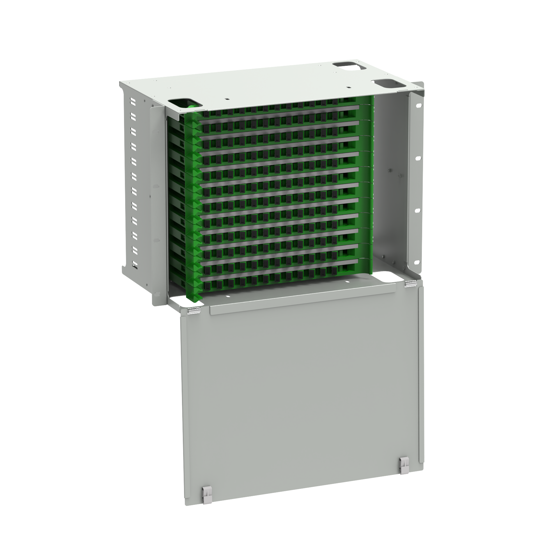 FTTX SC Type 144 Ports Optical Fiber Distribution Patch Panel for Indoor Applications