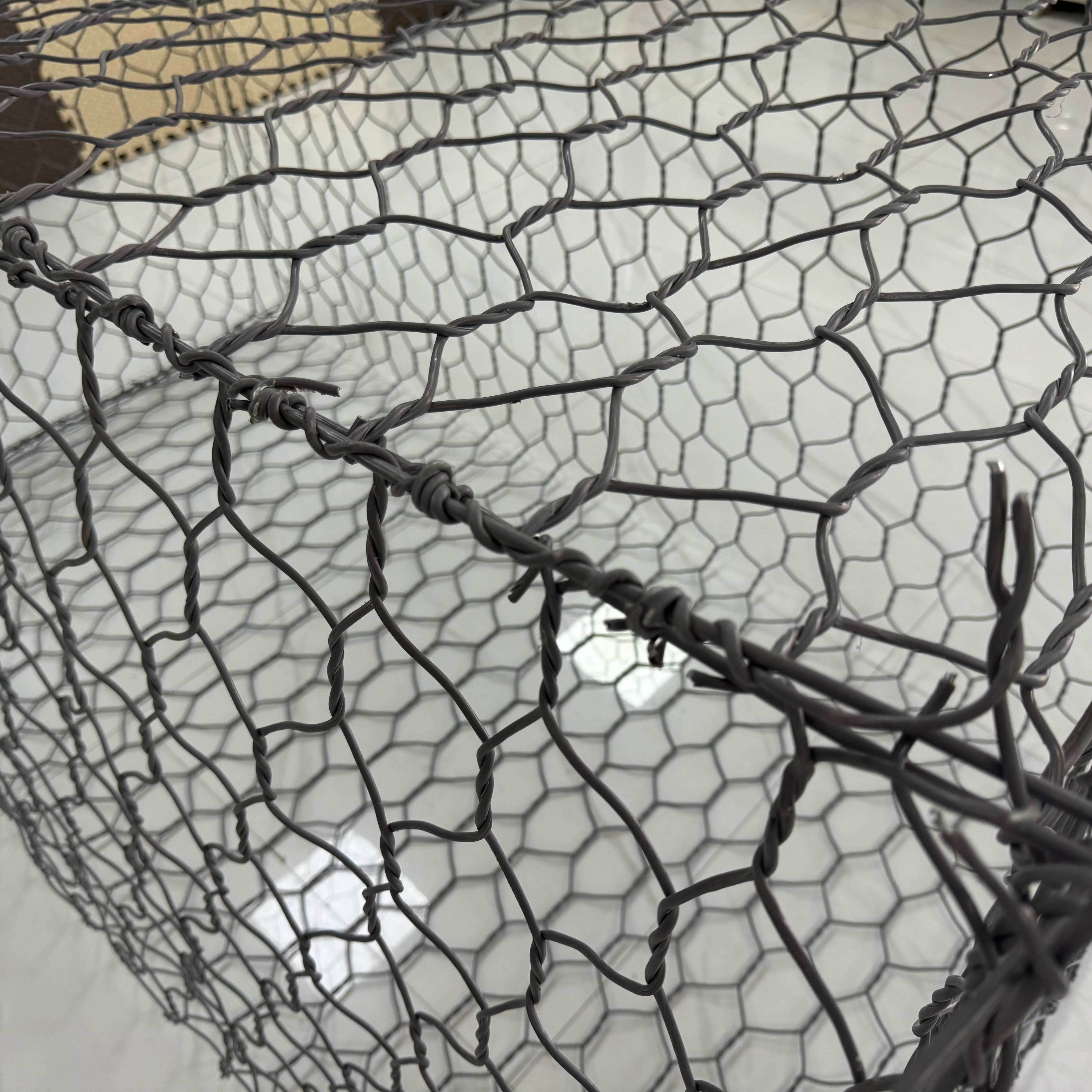 Gabion Baskets Mattress Riverbed 3mm Wire Stabilization Erosion Control Heavy Duty Zinc Coated