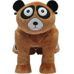 Chinese animal toy car / animal battery car / plush toy car