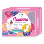 410mm Sanitary Napkin Diaper Lemon 0.8D Cotton Feminine Pads For Night Use