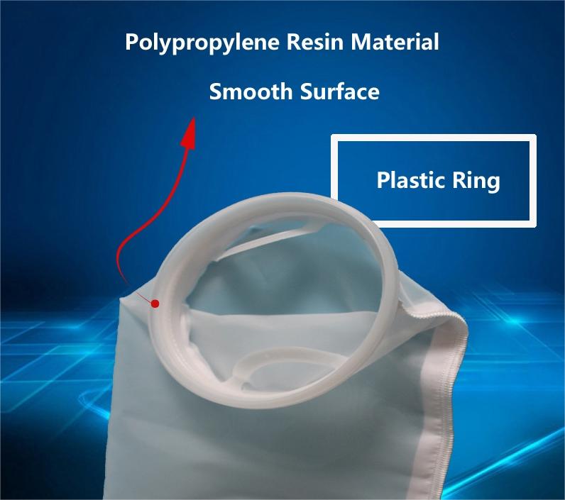 500L/Hour Productivity Nylon Filter Bags with 1 kg Weight and 105MM*230MM Size