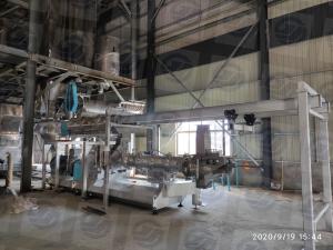 Quality 1TPH 800KW Fish Feed Production Line Twin Screw Extrusion Machine For Tilapia wholesale