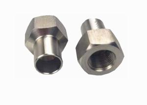 Quality M12x1 Sleeve Flange Cable End Fittings SS316 Stainless Steel Hex Nut wholesale